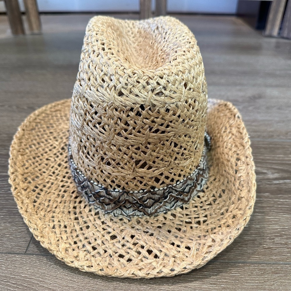 Vintage American Hat Co. Tumble Weave Cowboy Hat Size 7